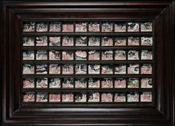 Tafel mit 60 Szenen aus den Metamorphosen des Ovid