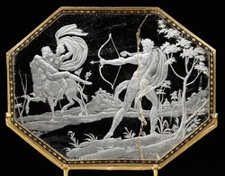 Fragment of a Casket with Depictions of the Hercules Myth