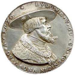 Medaille: Ludwig II., König von Ungarn und Böhmen (1508–1526) / Stephan Graf Schlick