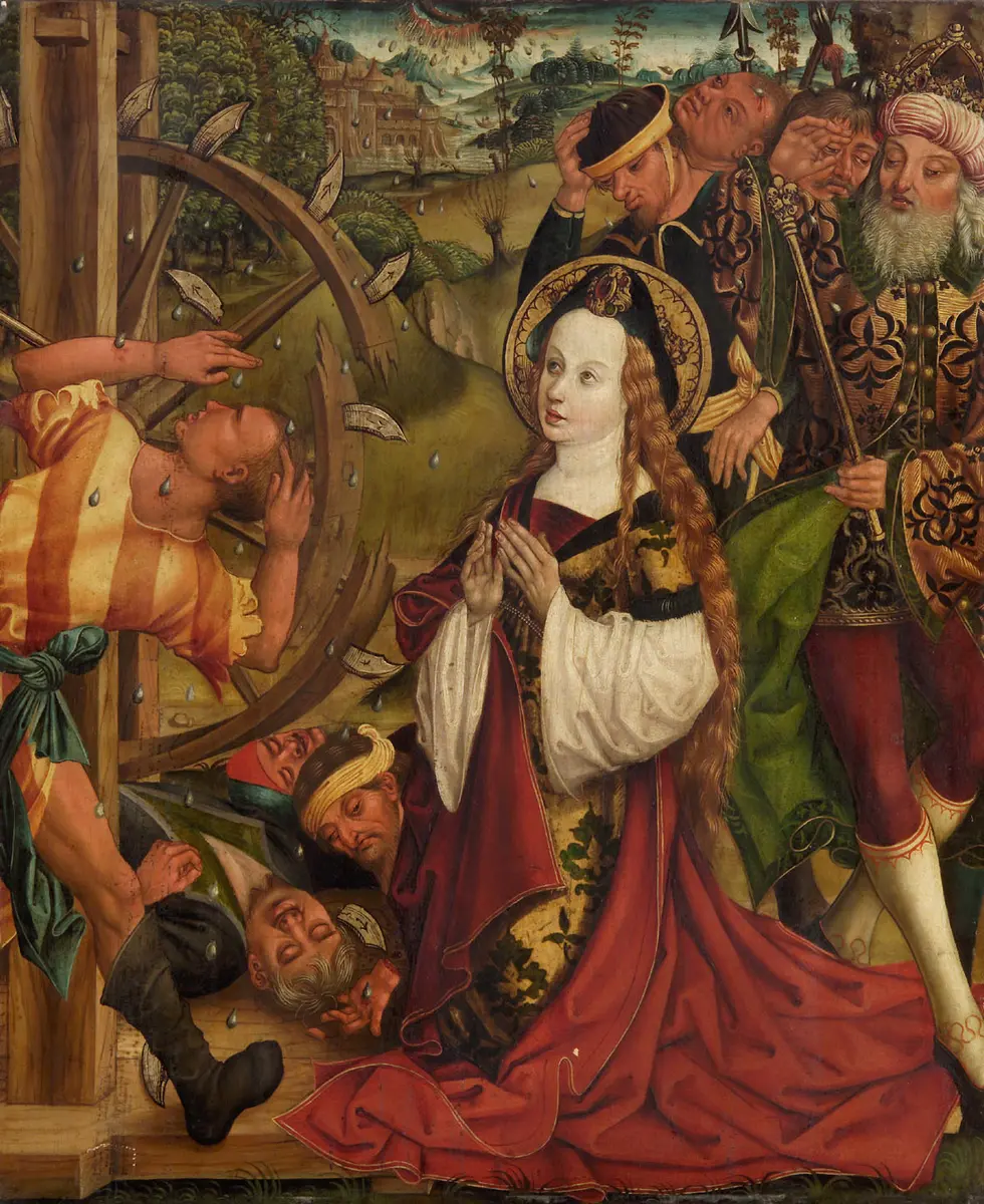 Radwunder der hl. Katharina