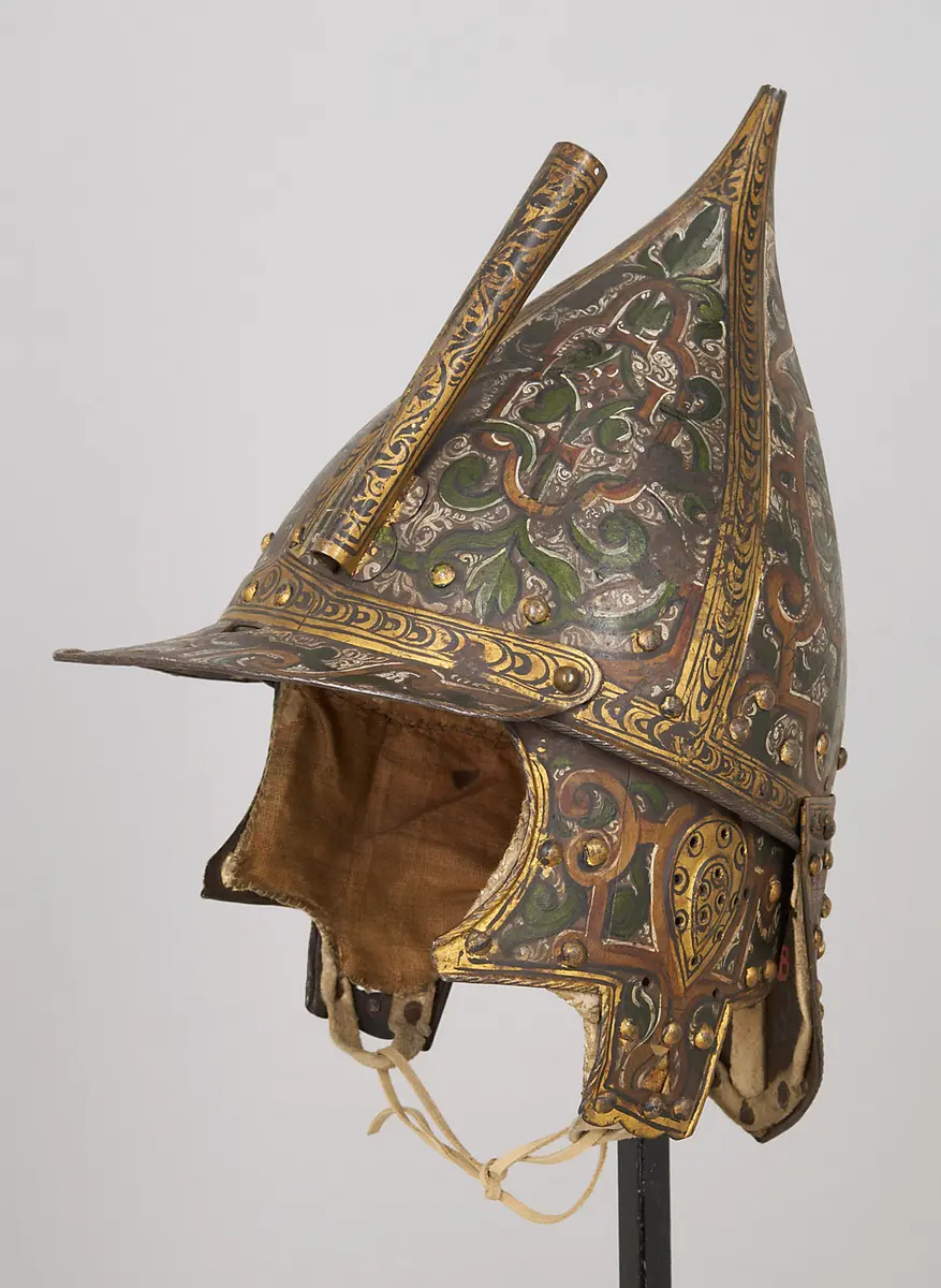 Ungarische Sturmhaube, sog. Zischägge