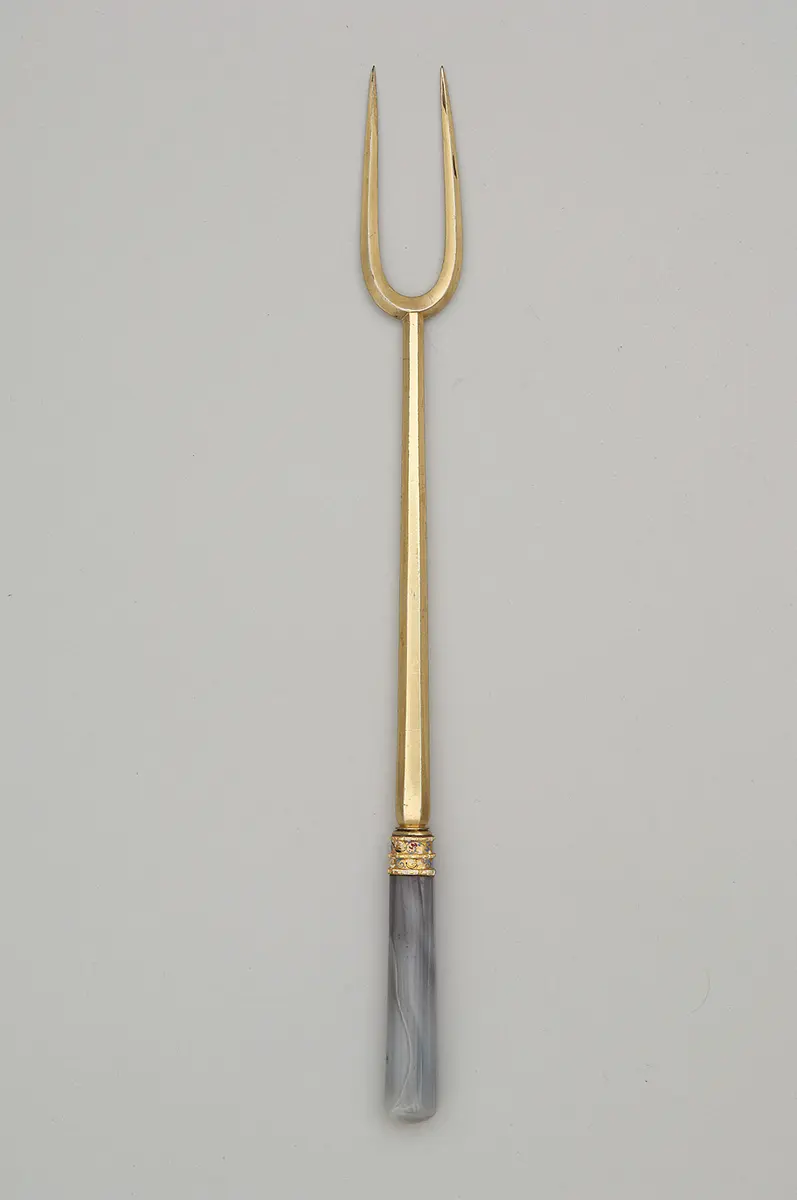 Gabel, Vorschneidemesser und Vorlegemesser