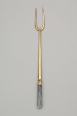 Gabel, Vorschneidemesser und Vorlegemesser