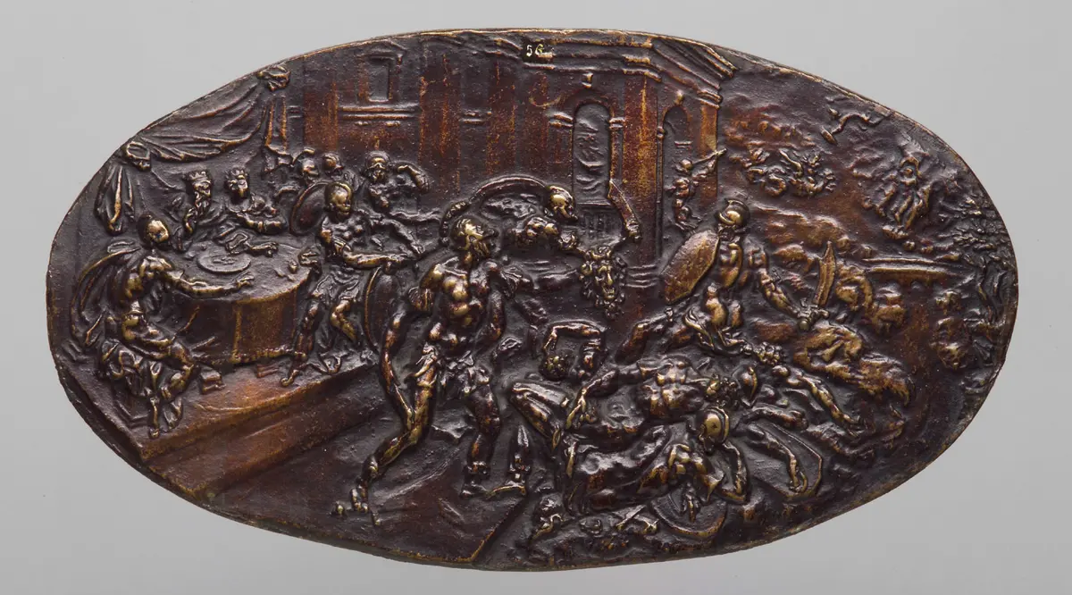 Kampf zwischen Perseus und Phineus