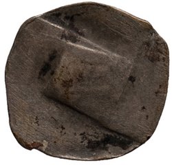 Ungeprägter Schrötling (mit Vierschlag)