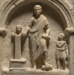 Grabrelief des Apelles aus Herakleia