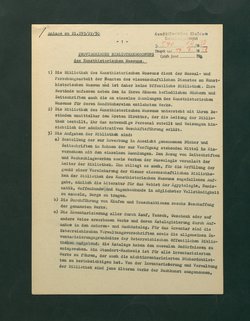 Provisorische Bibliotheksordnung des Kunsthistorischen Museums