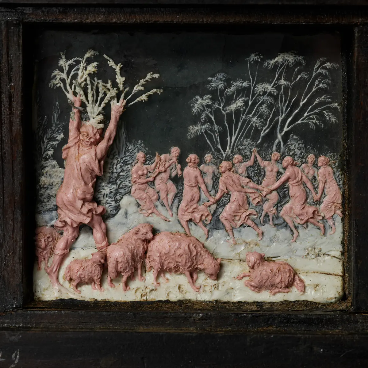 Tafel mit 60 Szenen aus den Metamorphosen des Ovid