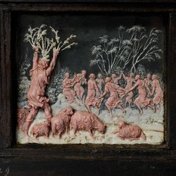 Tafel mit 60 Szenen aus den Metamorphosen des Ovid