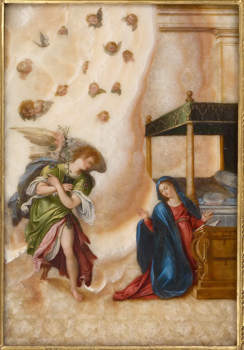 Annunciation to the Virgin and Adoration of the Shepherds