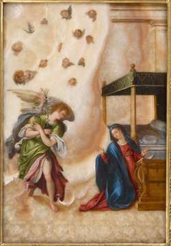 Annunciation to the Virgin and Adoration of the Shepherds