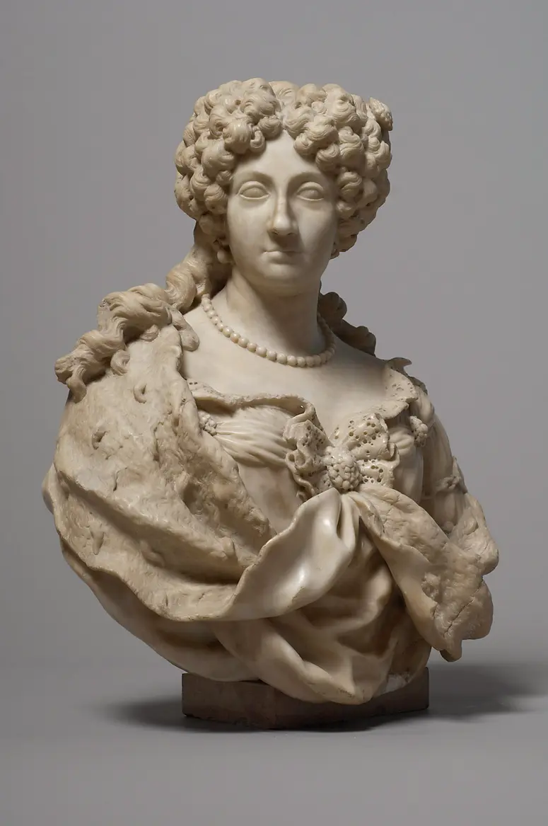 Kaiserin Eleonora Magdalena Theresia; Büste