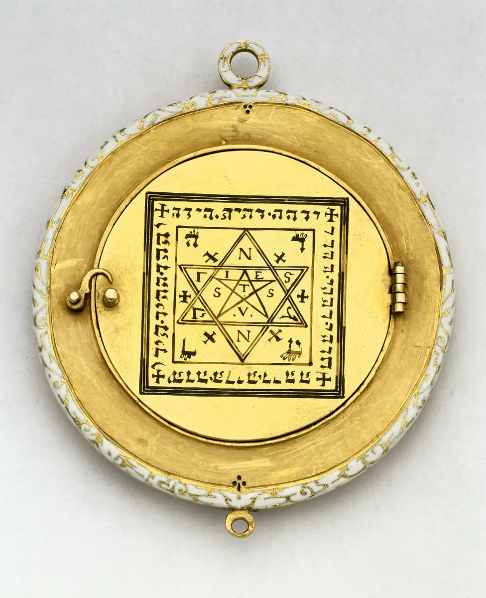 Amulett in Form eines Choshen (Brustplatte d. jüdischen Hohepriesters)