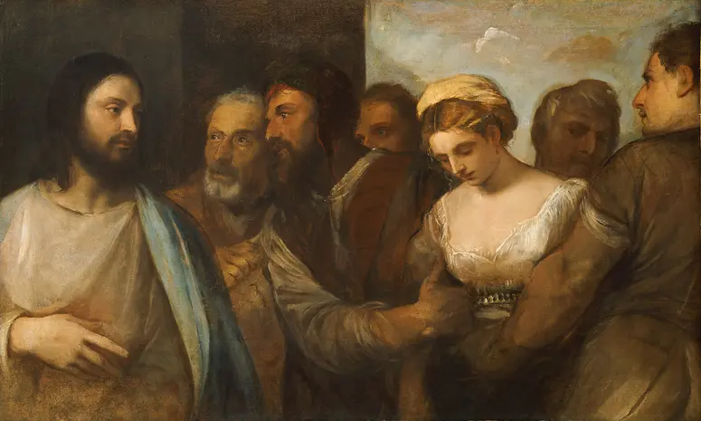 Christus und die Ehebrecherin