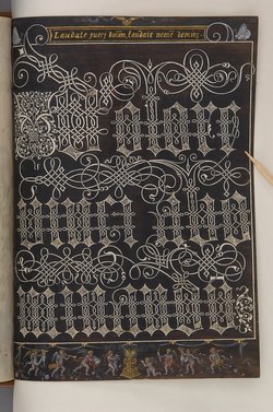 Schriftmusterbuch; 127 Blatt Pergament