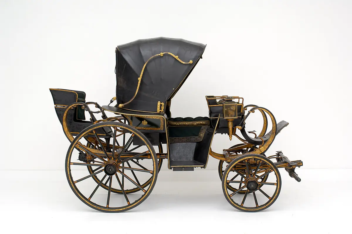 Reiche zweisitzige Jagdwurst von Kaiser Franz I.