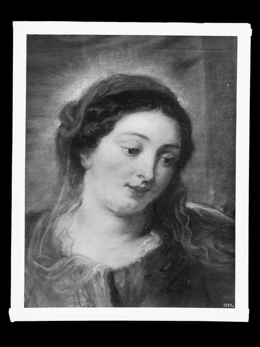 Ildefonso-Altar: Maria erscheint dem Hl. Ildefonso (Mittelteil), Erzherzog Albrecht der VII. (linker Innenflügel) bzw. Infantin Isabella Clara Eugenia (rechter Innenflügel), beide mit ihren Schutzpatronen
