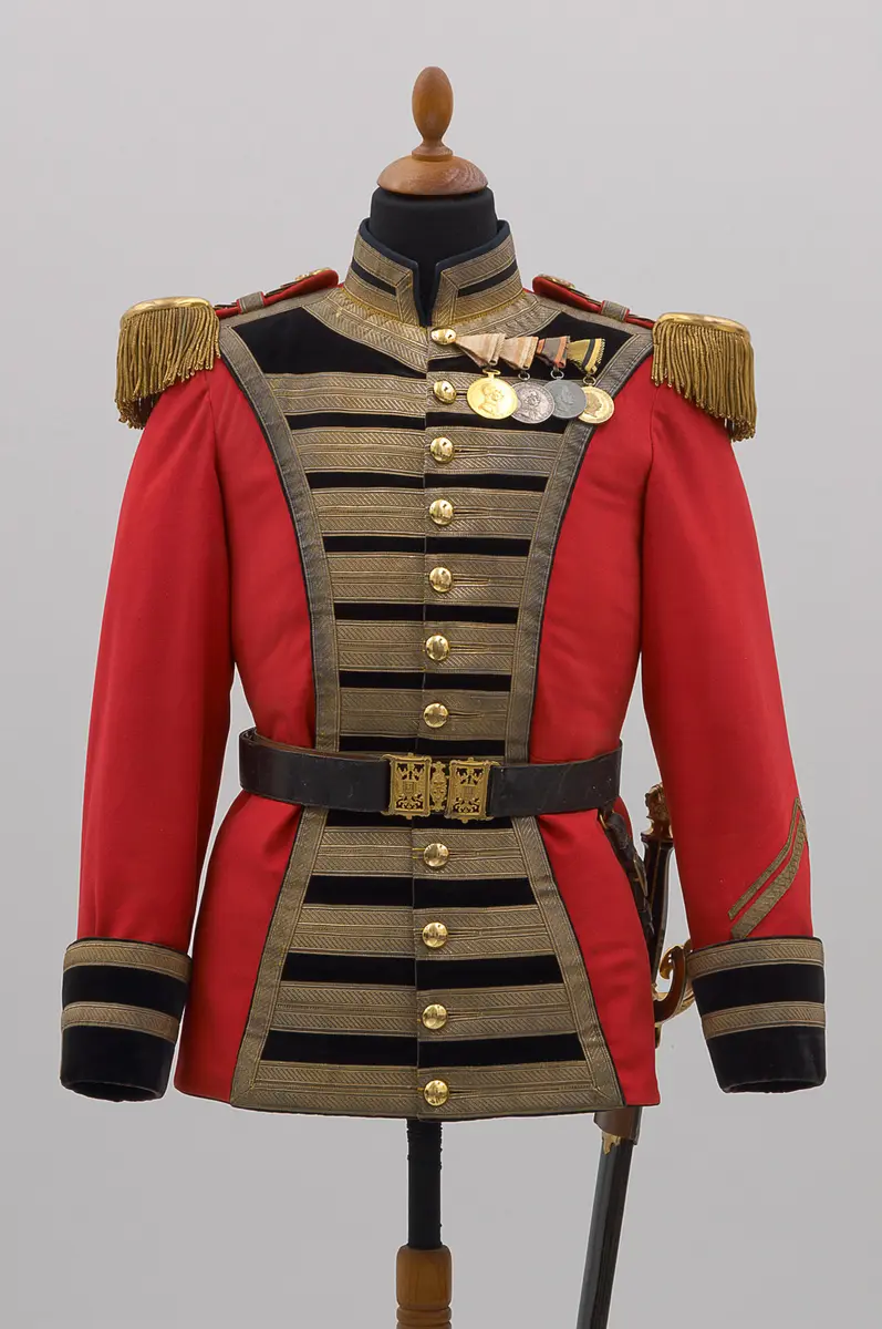 Court service uniform of an officer of the Trabant Life Guards