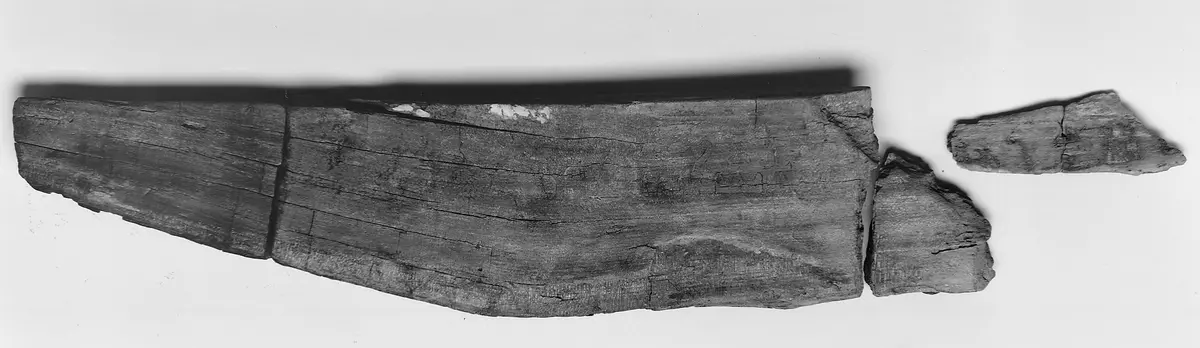 Fragmente des Sarges der Meret-ites