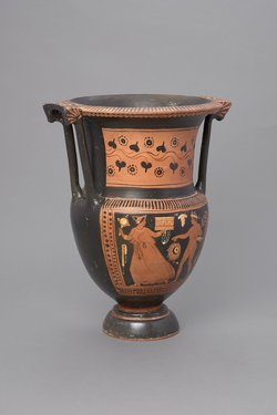 Frau und Satyr