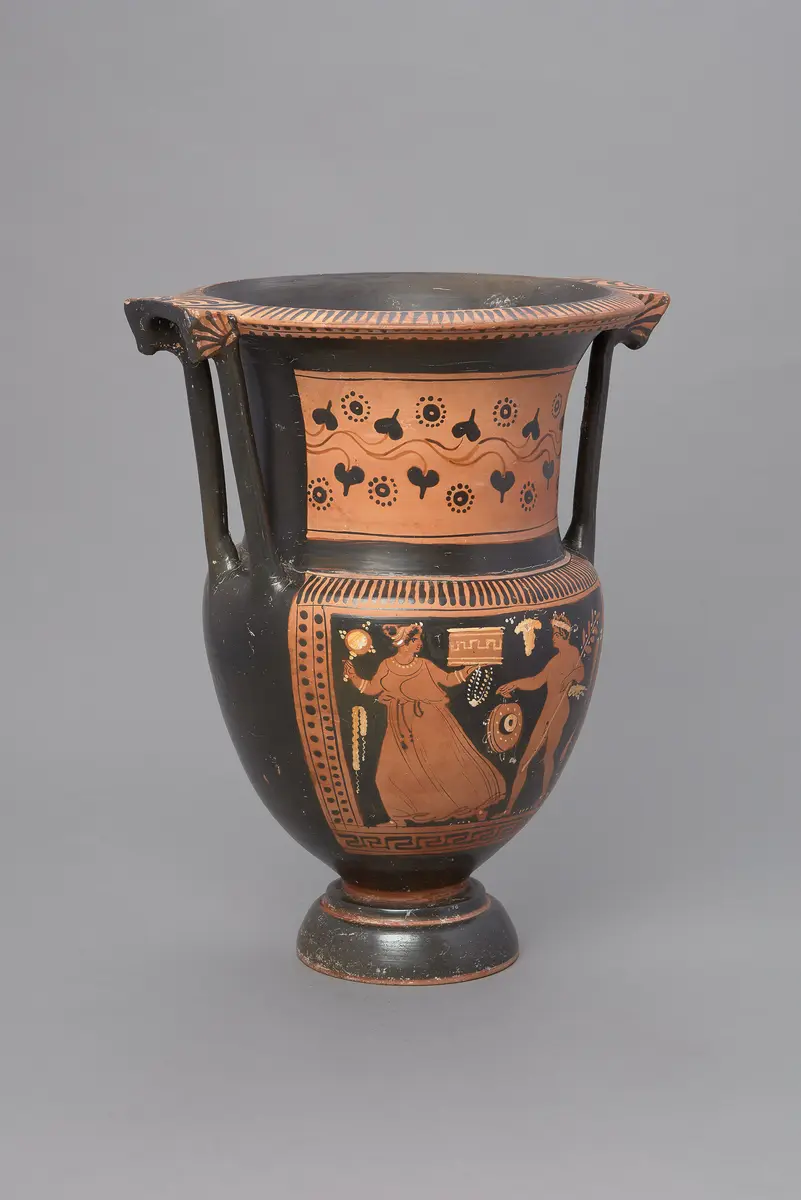Frau und Satyr