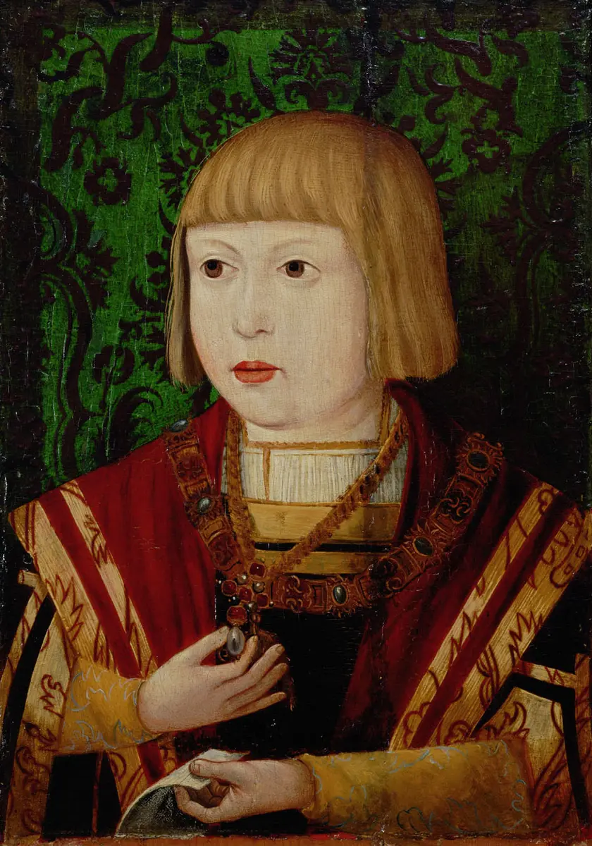 Kaiser Ferdinand I. (1503-1564) im Alter von zehn oder zwölf Jahren