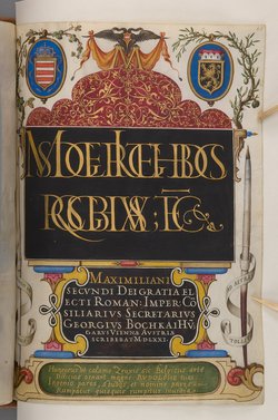Schriftmusterbuch; 127 Blatt Pergament