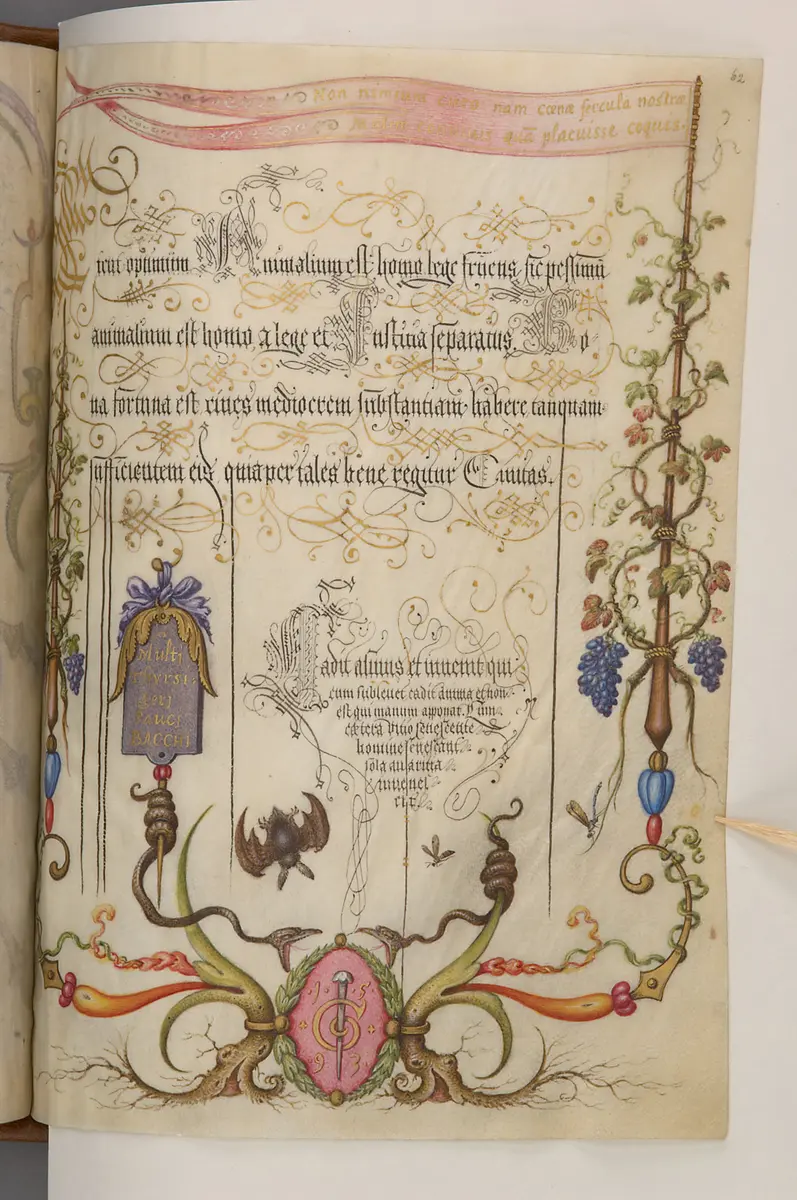 Schriftmusterbuch; 127 Blatt Pergament