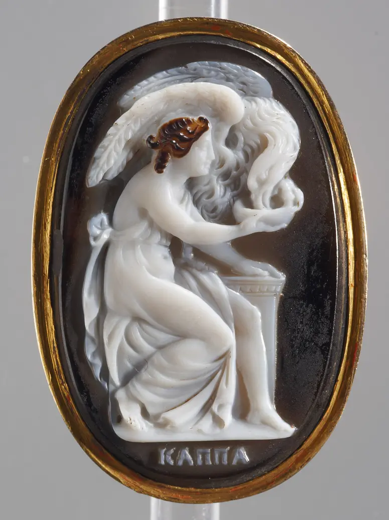 Hebe Gives the Eagle of Zeus to Drink