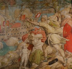 Kriegszug Kaiser Karls V. gegen Tunis (1535): Einnahme der Festung La Goletta durch Heer und Flotte