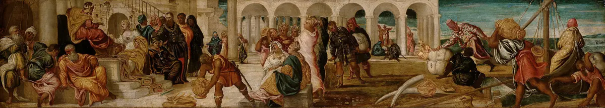 Königin von Saba vor Salomon