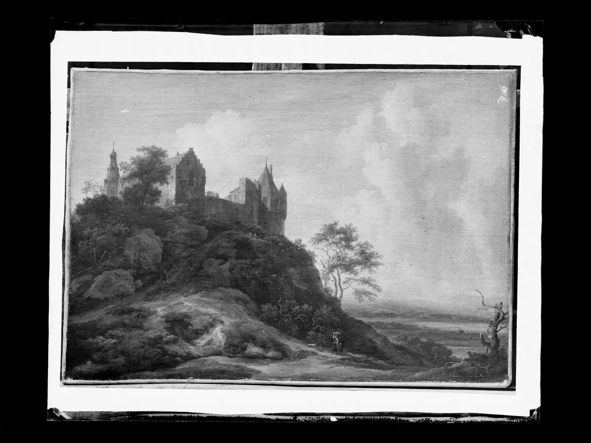 Ansicht des Schlosses Bentheim