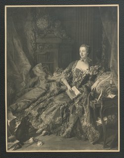 F. Boucher: Madame Pompadour