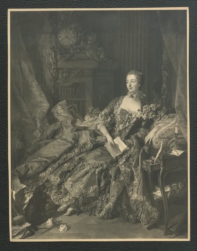 F. Boucher: Madame Pompadour