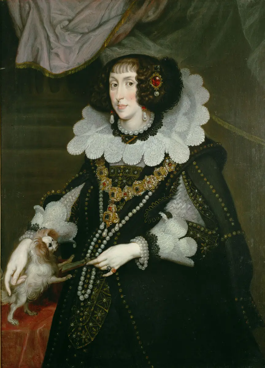 Erzherzogin Maria Anna (1610-1665), Kurfürstin von Bayern, Kniestück