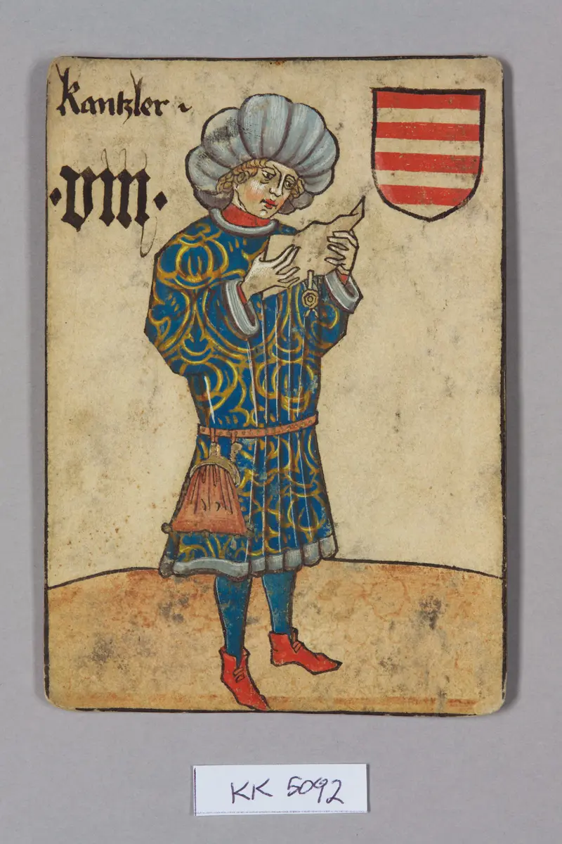 Kartenspiel, sog. Hofämterspiel
