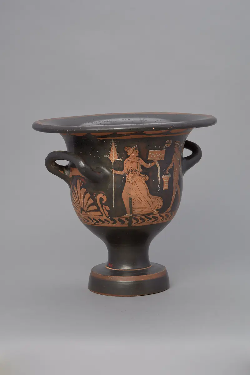 Mänade und Satyr