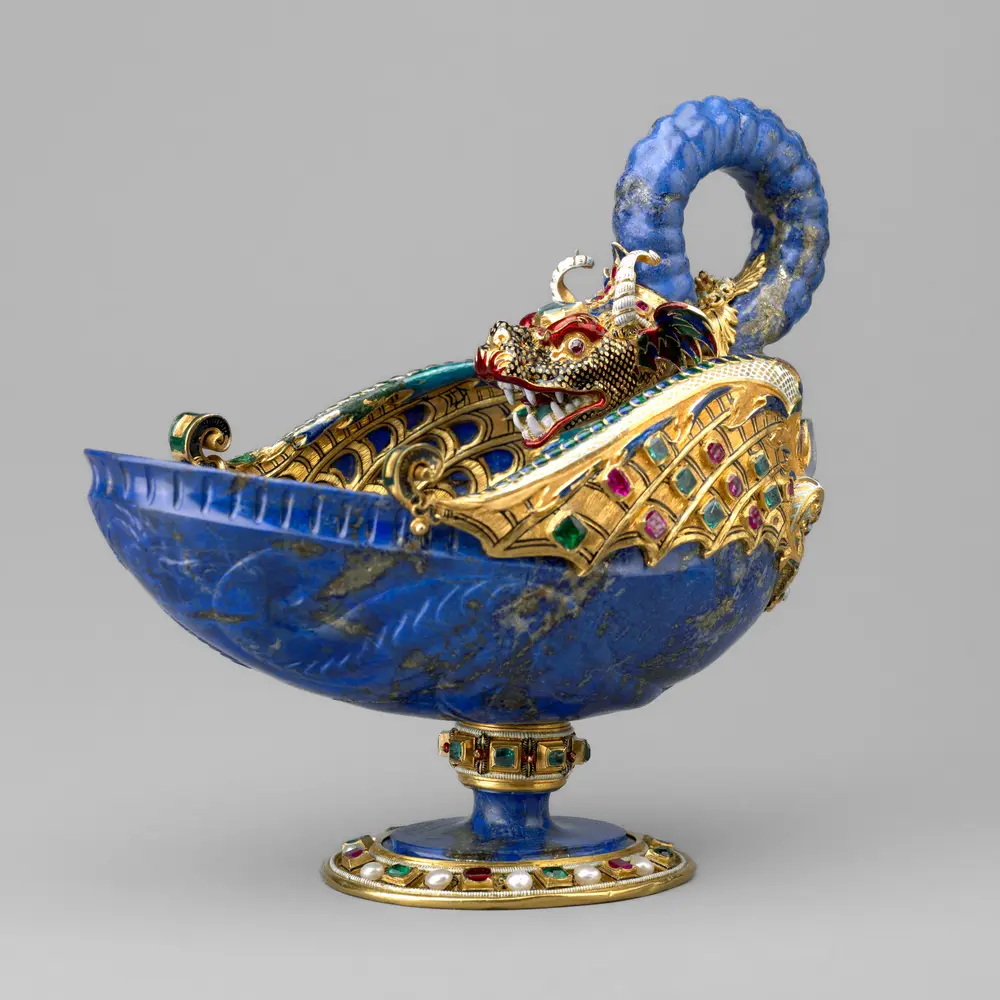 Muschelschale, sog. Drachenschale