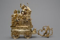 Automat mit Triumph des Bacchus