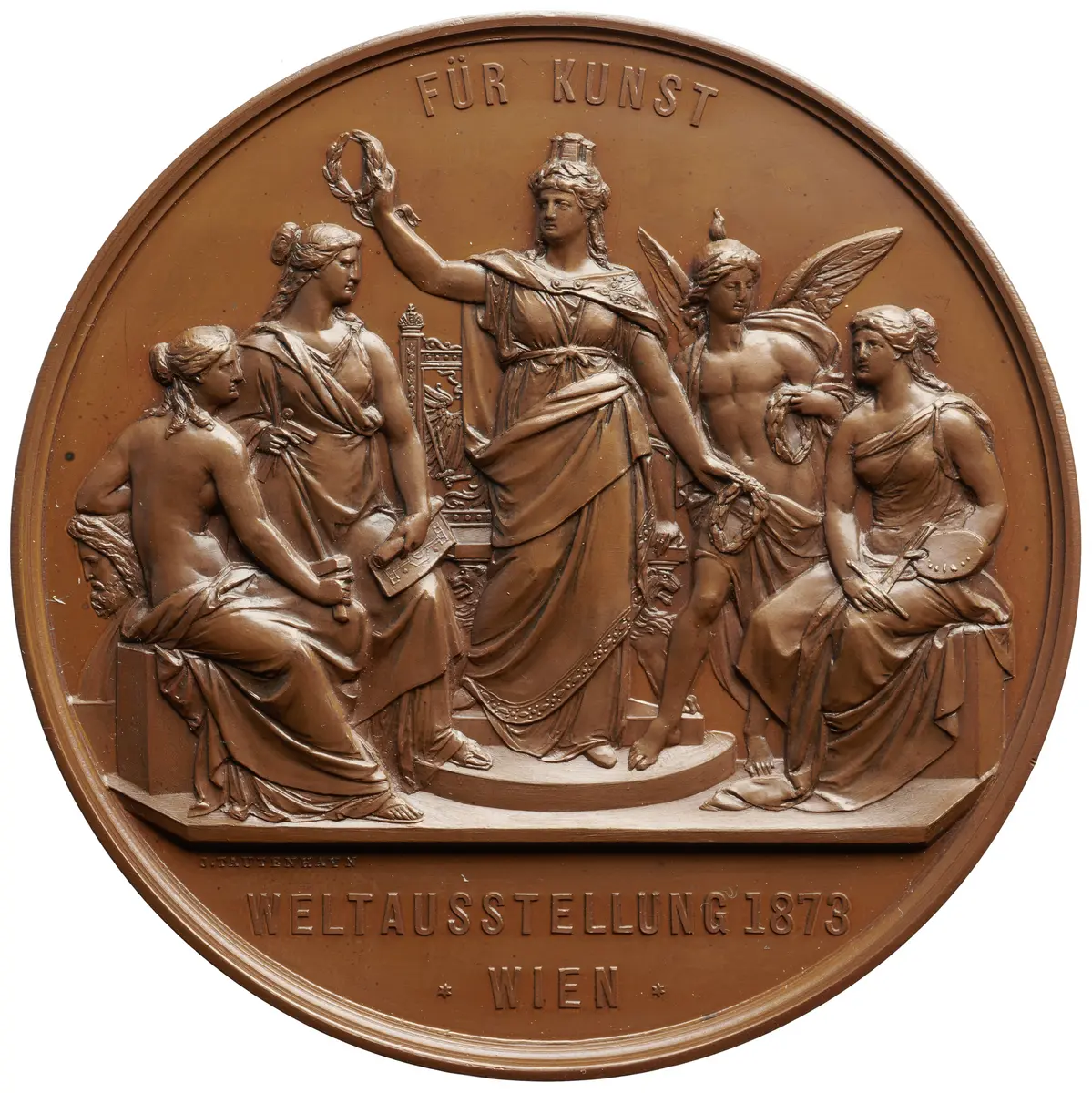 Wien: Preismedaille für die Weltausstellung 1873