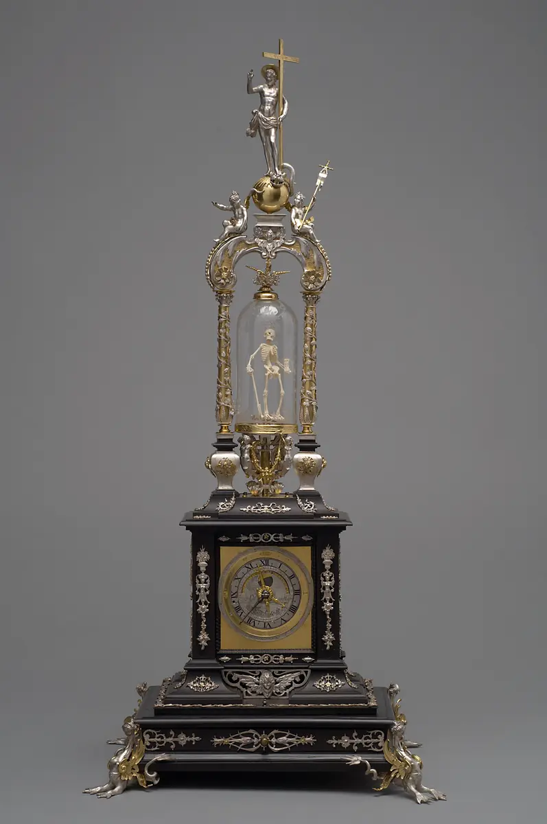 Table Clock, so-called “Little Death Clock”