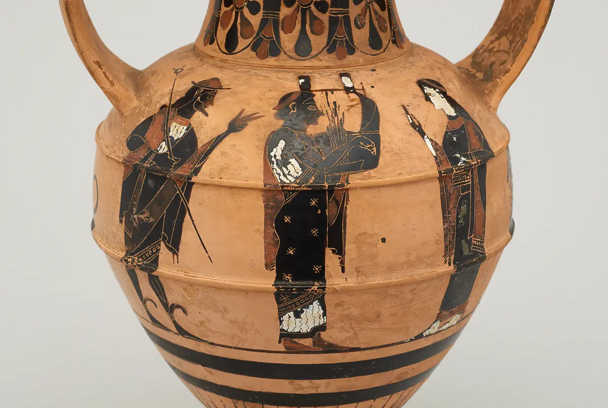 Hermes, Apollon und Artemis