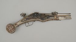 Doppelpistole mit zwei Radschlössern (Faustrohr)