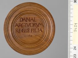 Danae im Goldregen; Spielstein für das Brettspiel für den "Langen Puff"