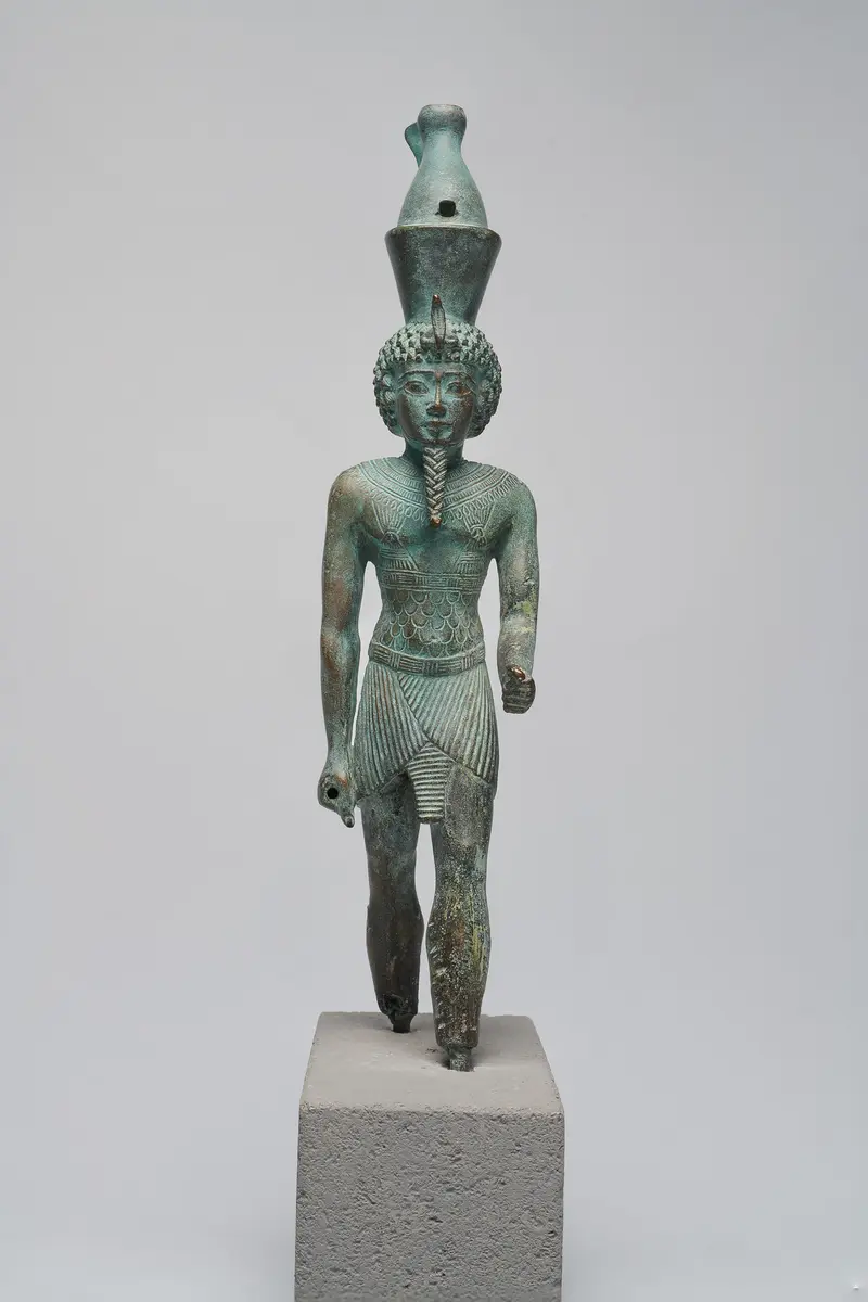 Schreitender Gott Neferhotep