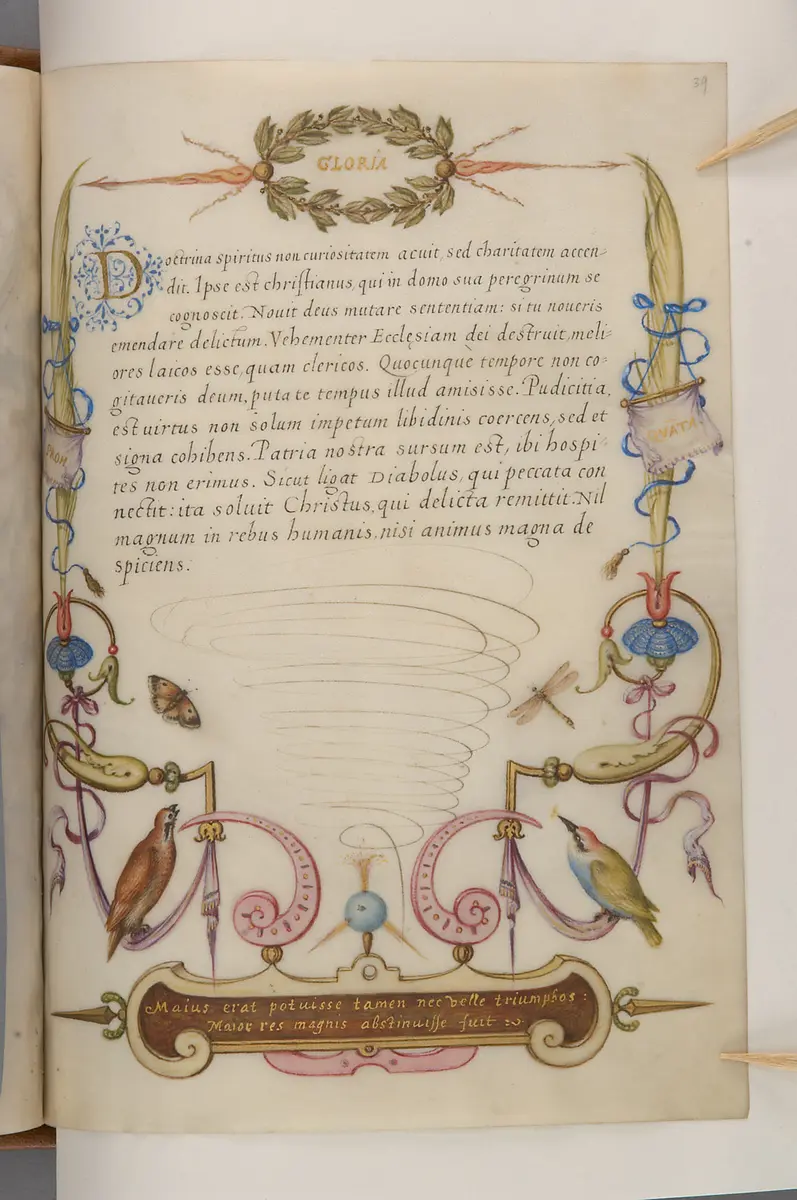 Schriftmusterbuch; 127 Blatt Pergament