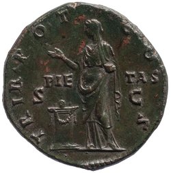 Hadrian für Antoninus I. Pius