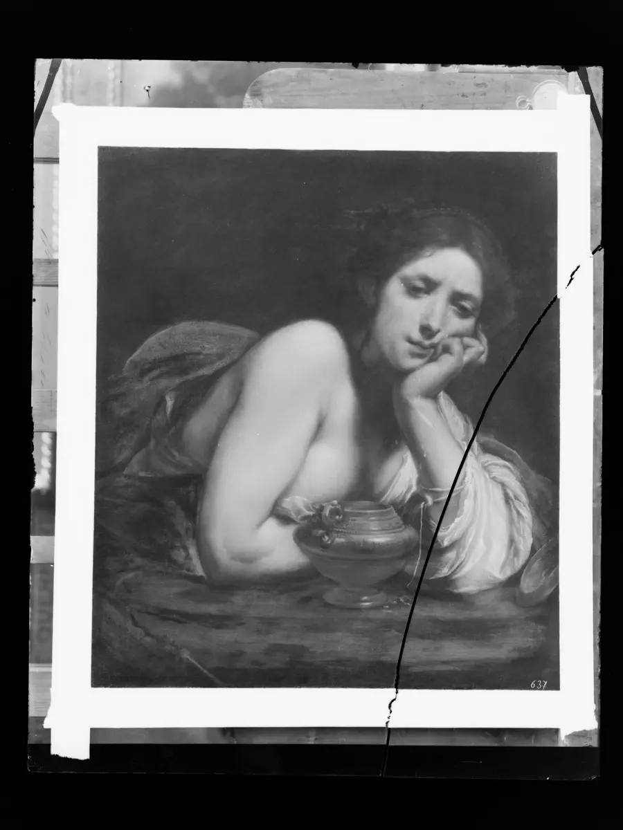 Büßende Maria Magdalena (Halbfigur)