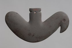 Stilisierter falkenköpfiger Vogel