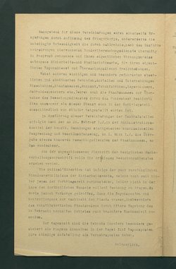 Wachverhaltungen für die Postengruppe bei den Staatsmuseen (Abschrift)